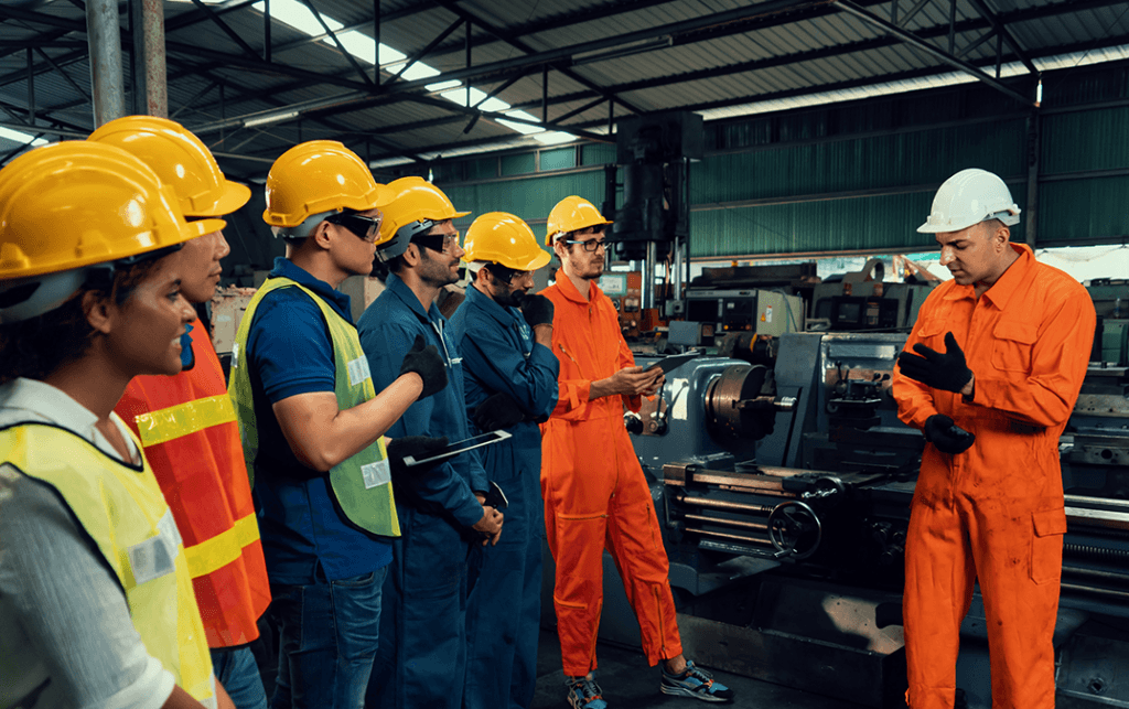 Construction team collaboration